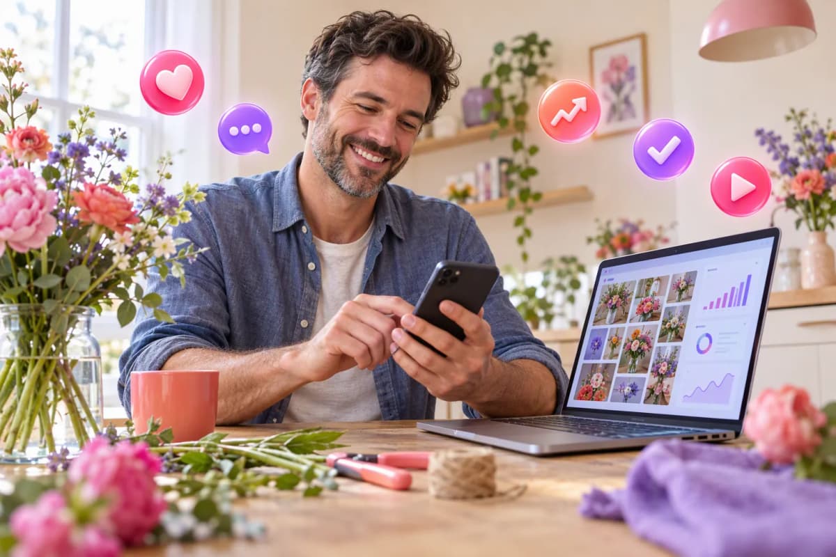 Çiçekçiler İçin Instagram: Satış Getiren 57 Post Fikri Çiçekçiler İçin Instagram: Satış Getiren 57 Post Fikri