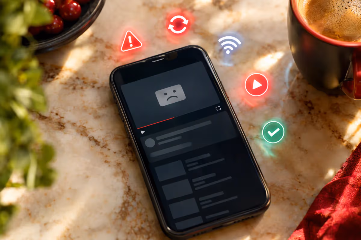 Çözüldü: YouTube “Bir hata oluştu” hatası (Sürekli) Çözüldü: YouTube “Bir hata oluştu” hatası (Sürekli)