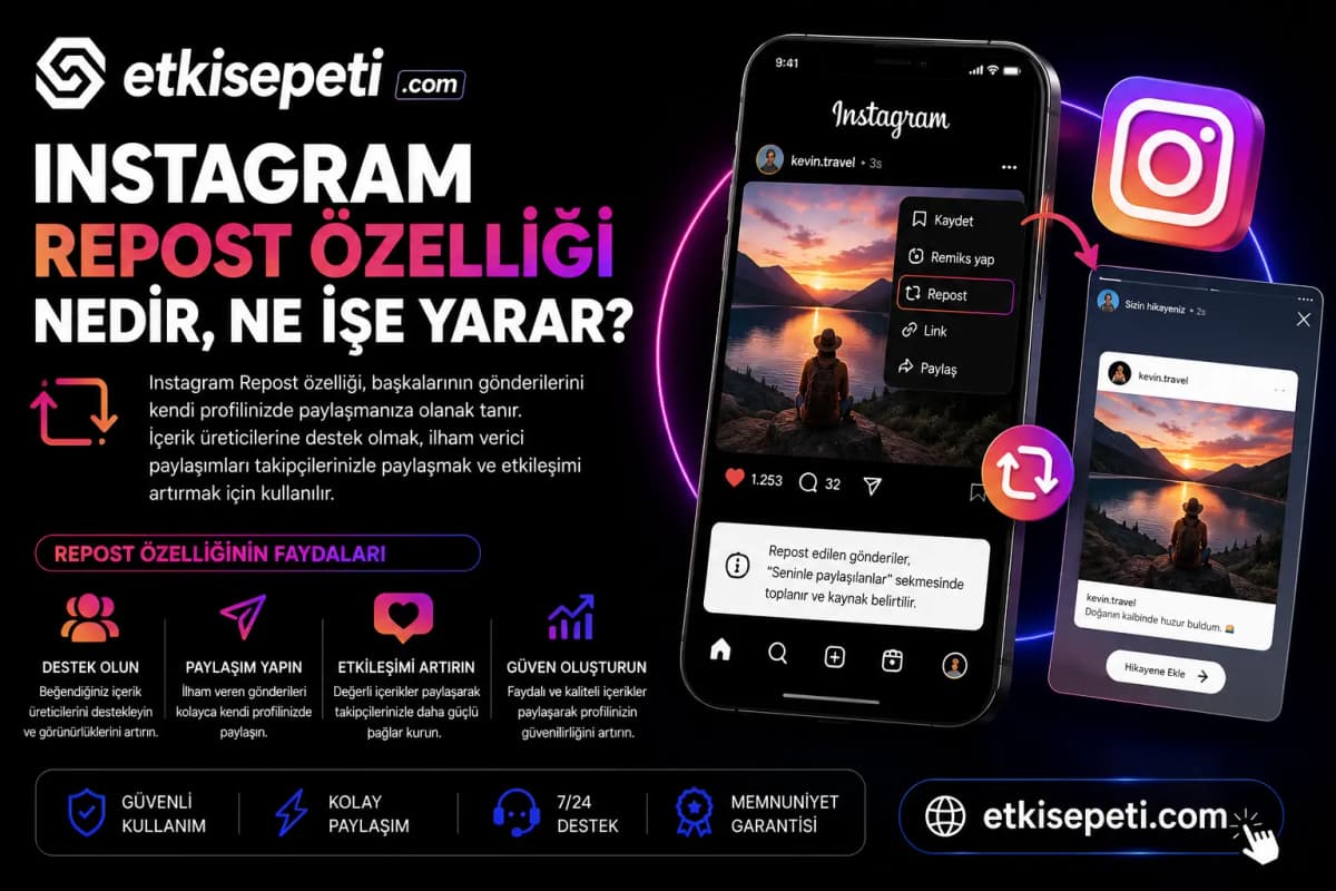 Instagram Repost Özelliği Nedir? Ne İşe Yarar? Instagram Repost Özelliği Nedir? Ne İşe Yarar?